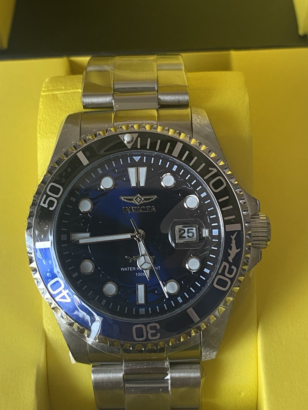 Brand New Invicta Pro Diver Currentwave Men’s Watch 43mm Steel (44716)