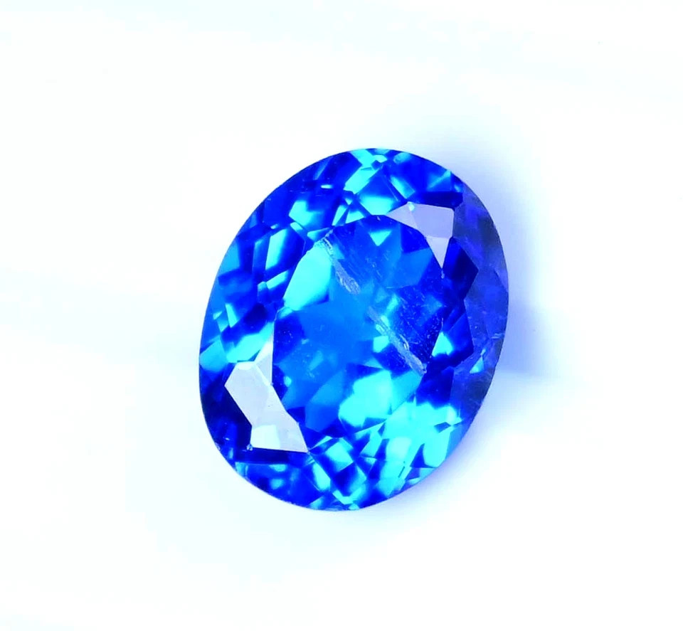 4.55 Ct Natural Rare Lustrous Blue Tanzanite Oval IGL Certified Loose Gems 6YHZ
