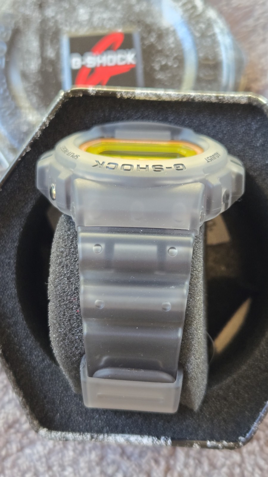 Casio G-Shock DW-6900LS-2JF Unisex Skeleton Jelly Watch