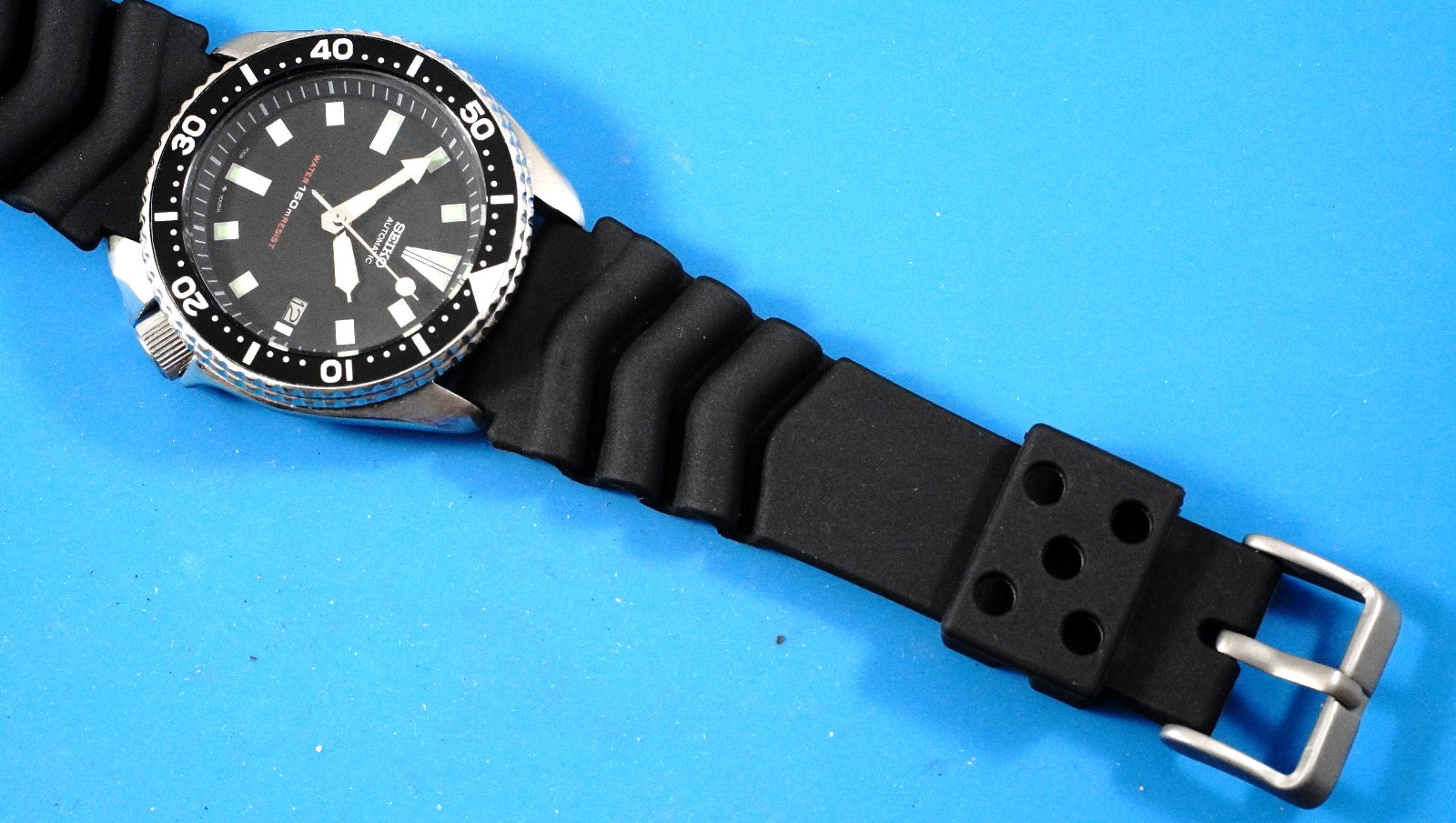 Serviced Seiko SCUBA DIVER’s 150m Automatic Vintage ’94 Men’s Watch 7002-7000