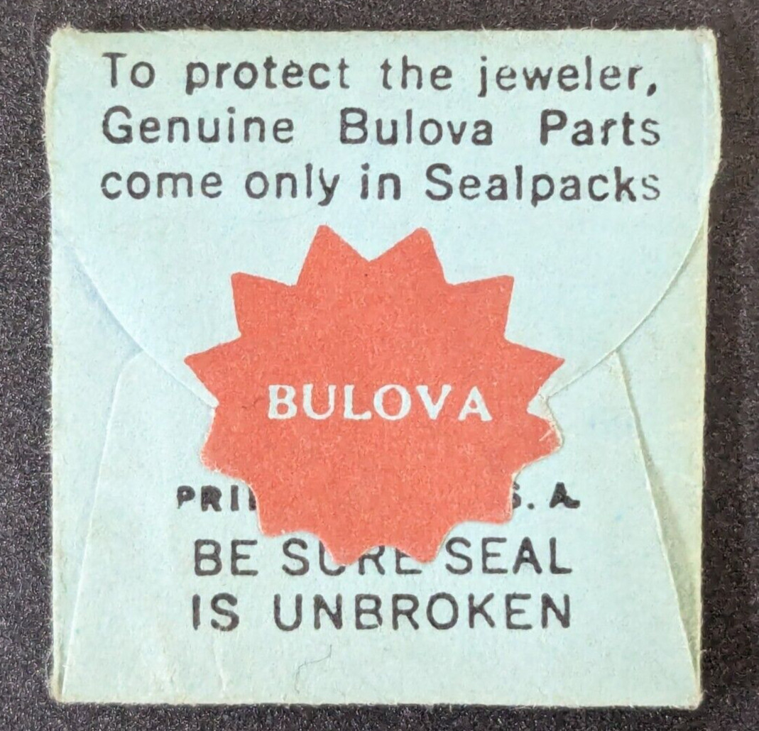 NOS NEW Genuine Bulova Cal. 8AE – 16C Female Winding Stem 8.45mm – Watch Part