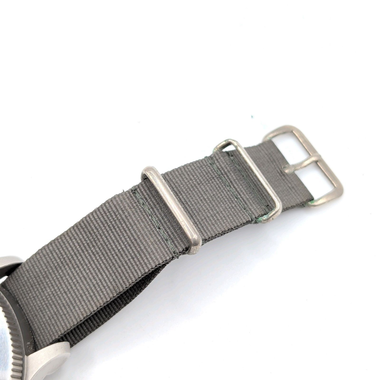 ZENO WATCH Hand Winding Men’s Round Silver Black Dial Small Second Y2K Zeno Watc