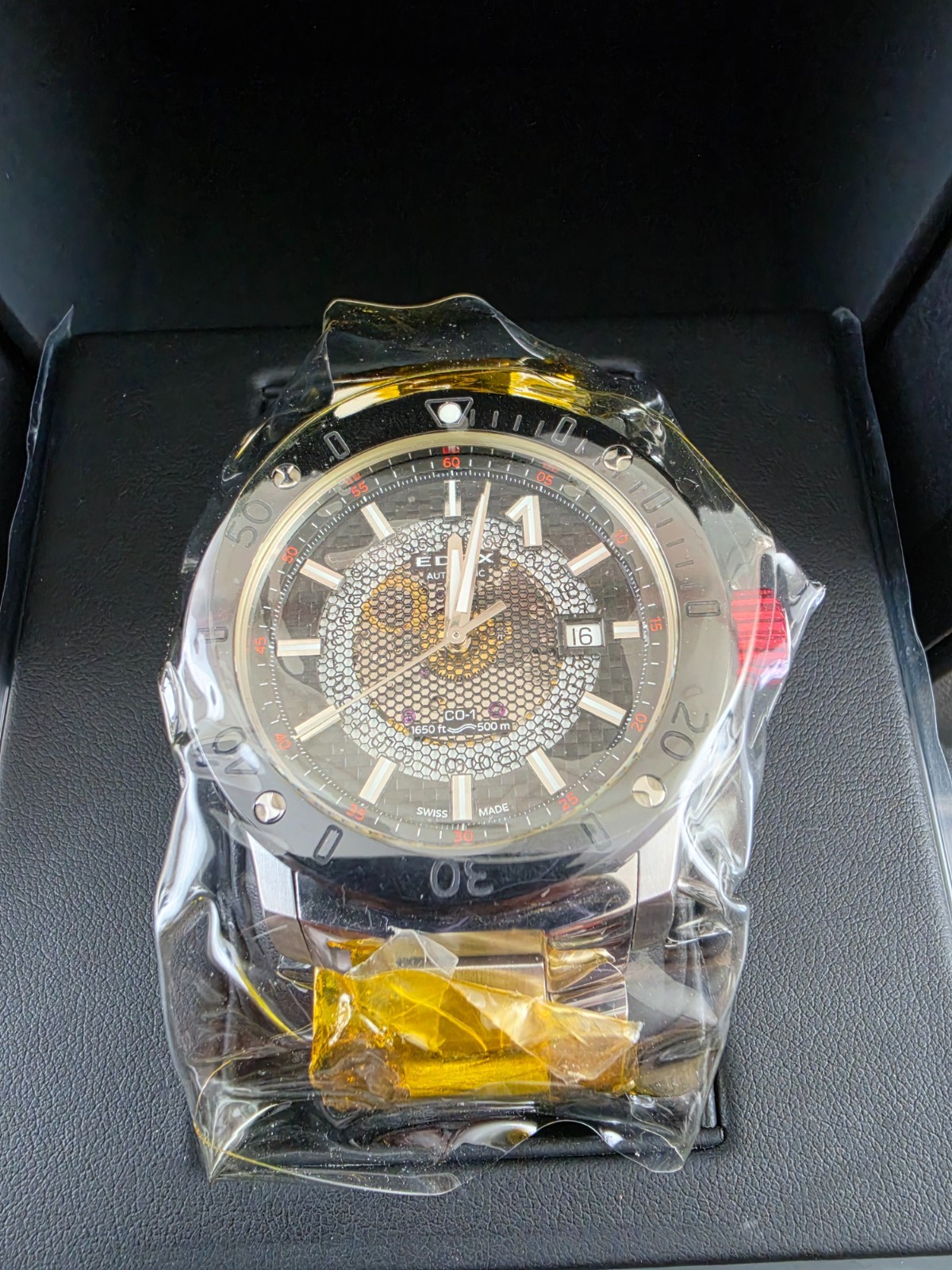 EDOX 80099-3RM-NIN CHRONOFFSHORE-1 Automatic Men’s Watch 500 Meter New