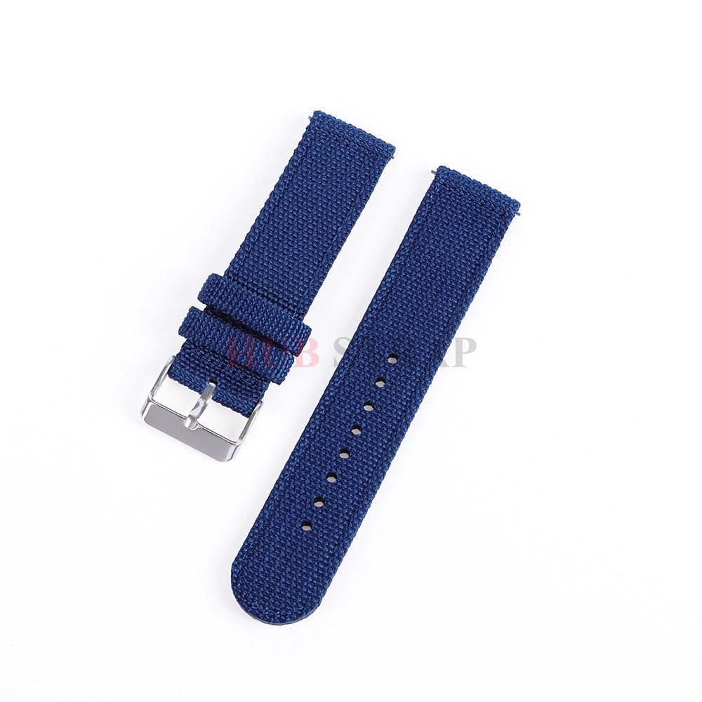 “Nylon Woven Watch Band 18mm 20mm 22mm 24mm – Quick Release Military Strap”