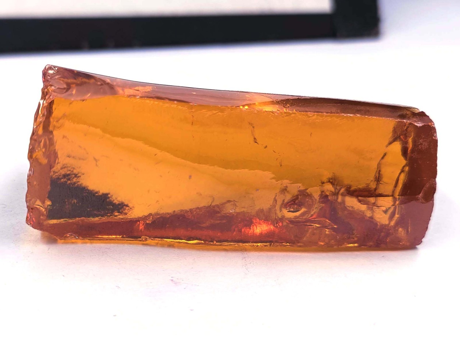Natural Yellow Cambodia Zircon Rough 853 Ct Transparent IGL Loose Gemstone 6JHD