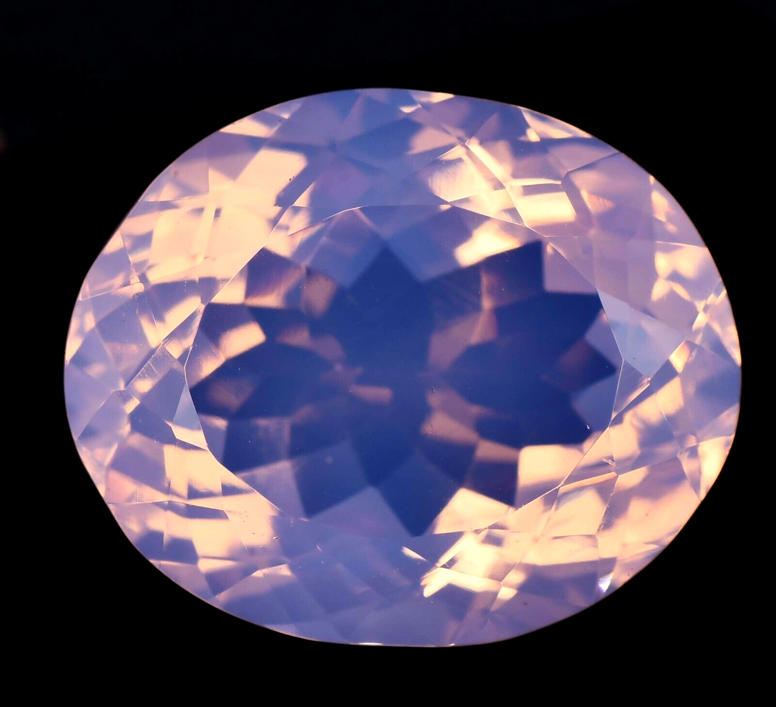 Natural Pink Opal 39.80 Ct Oval Welo Untreated Australian Certified Gemstone