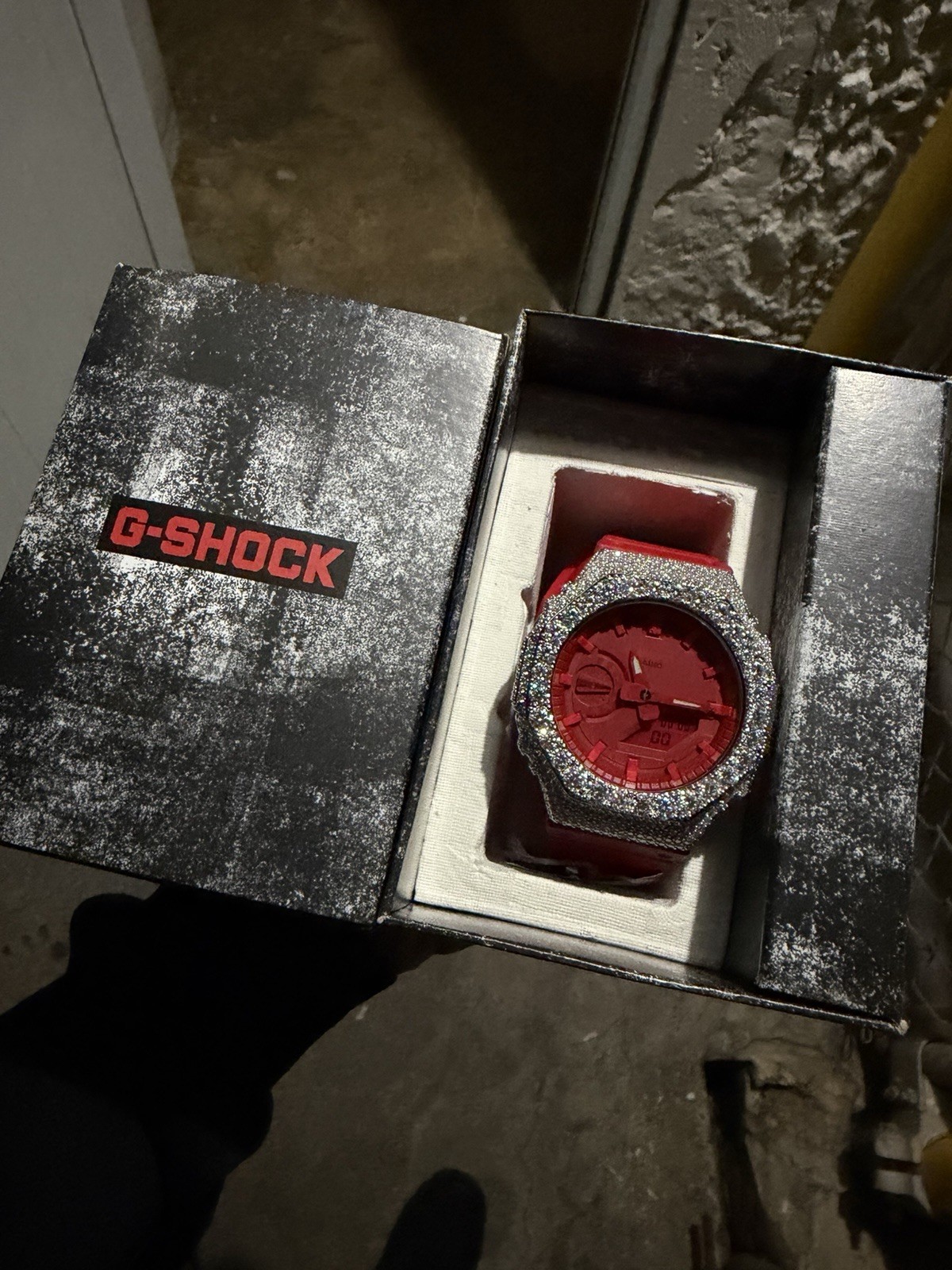 Casio G-shock Moissanite Bizel – GA21001A1
