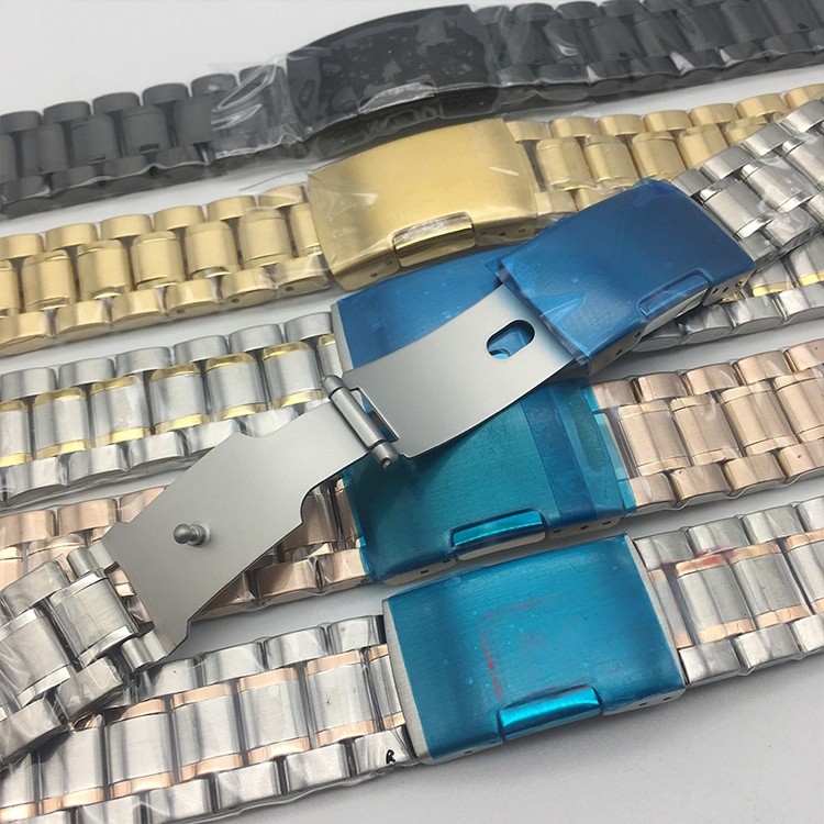 12 14 16 17 18 19 20 21 22 23 24 26mm Stainless Steel Watch Strap Band Universal