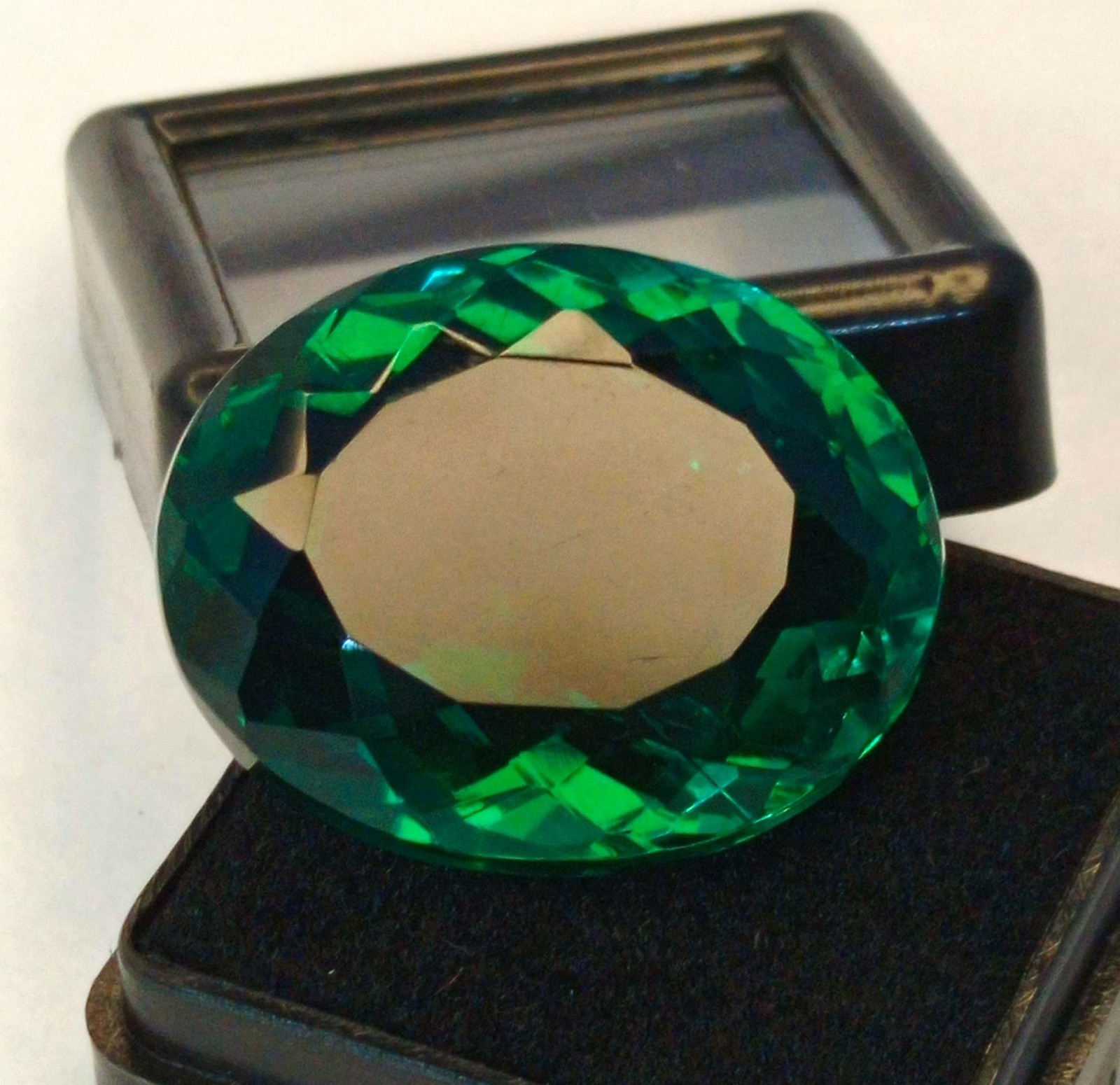 Green 42-44 Ct Garnet Tsavorite Natural Oval Cut Certified Loose Gemstone RK291