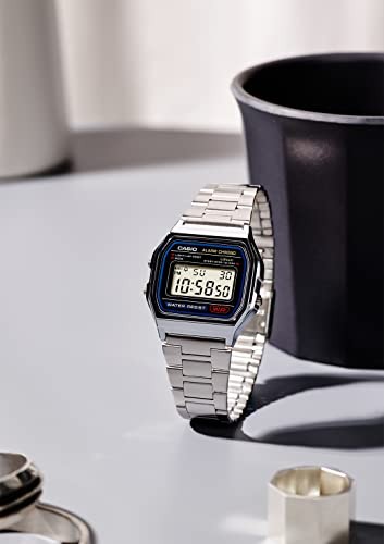 Casio Collection A158WA-1JH Men’s Silver Watch