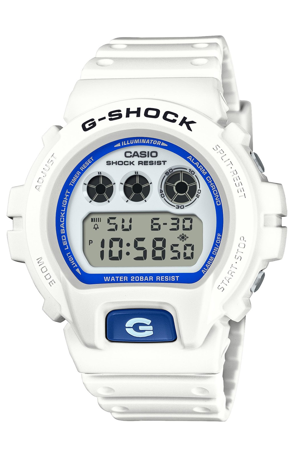 Unused CASIO G-SHOCK DW-6900HDS-7JF Silver Quartz Unisex Watch in Box
