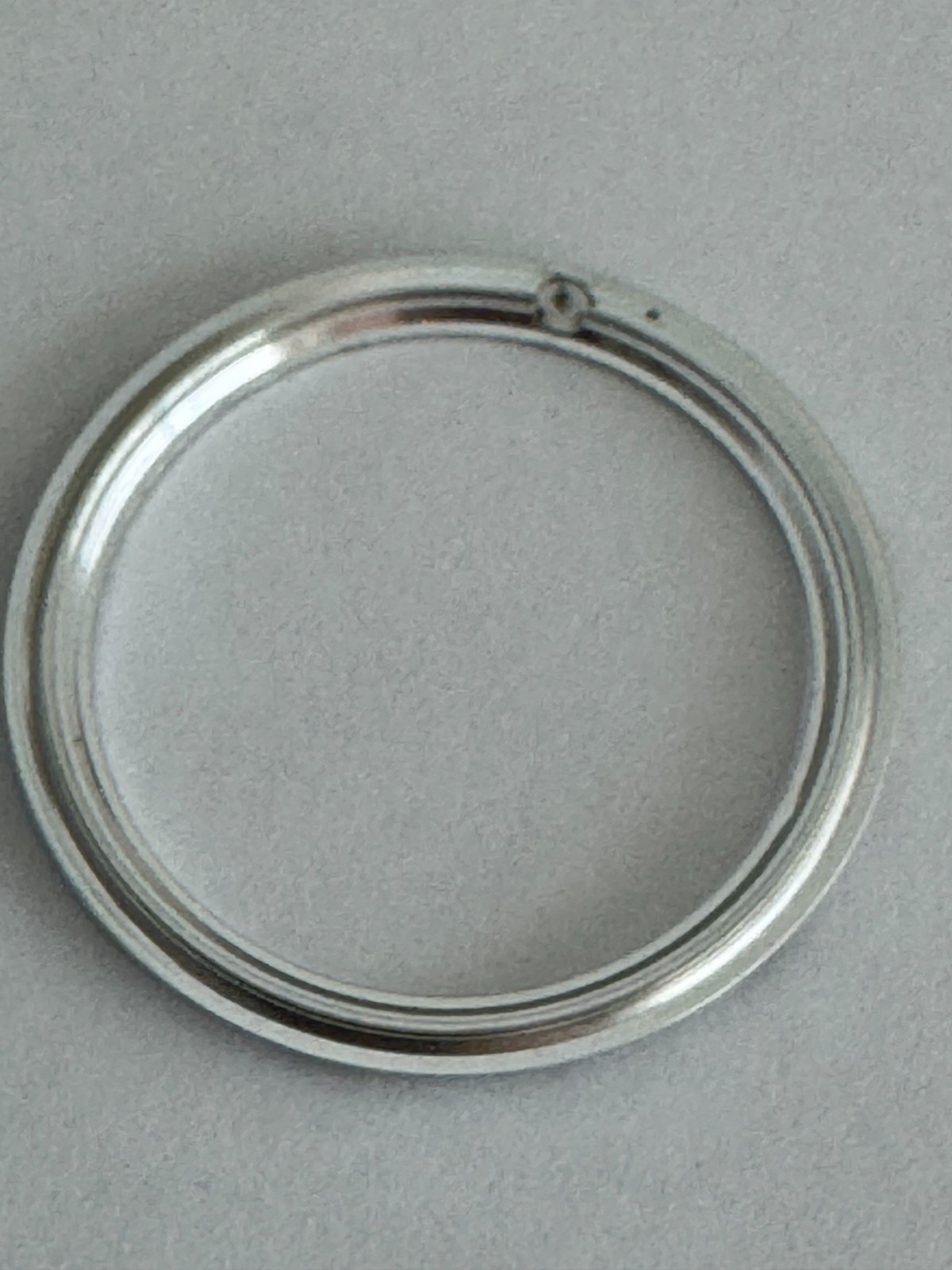 QUALITY OMEGA SEAMASTER BEZEL INSERT 38.0MM 30.6MM 082SU1361 SILVER JAMES BOND