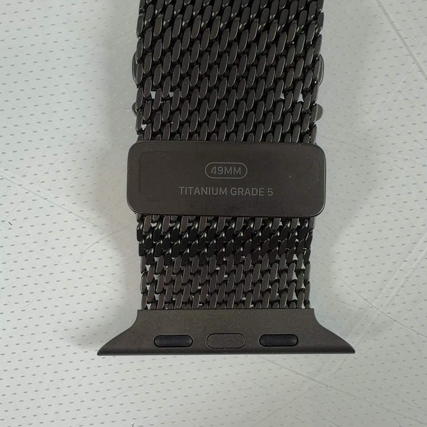 Unlocked Apple Watch Ultra 3 49MM Black Titanium Milanese Loop MF1Q4LW/A