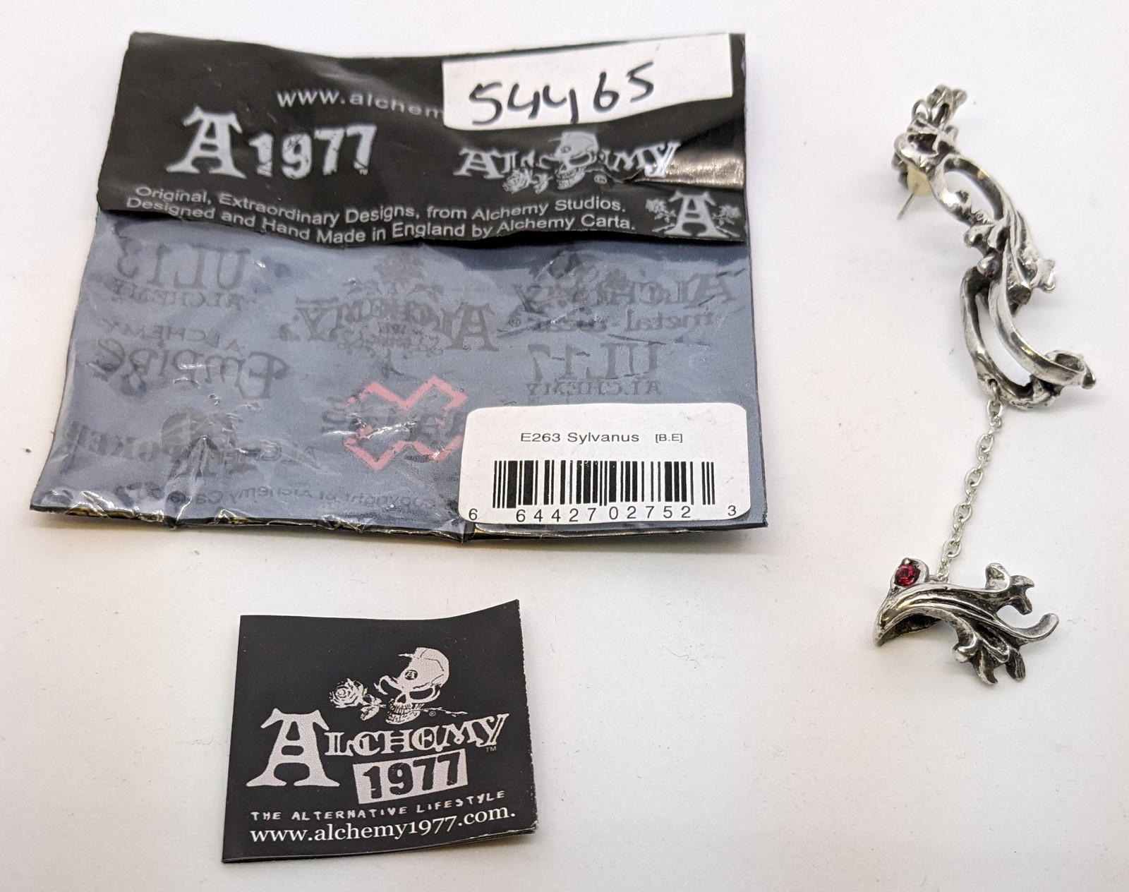 Alchemy Gothic 1977 England E263 Sylvanus Earring Ear Wrap