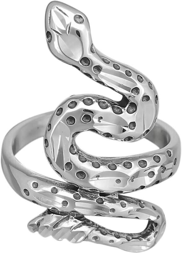 Diamond Cut Wrapped Snake