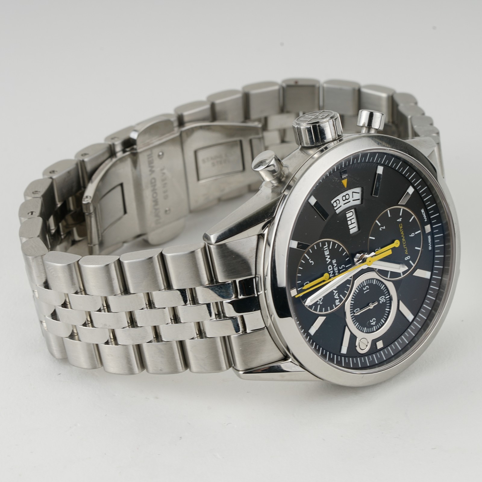 Raymond Weil Freelancer Chronograph Day Date 42mm 7730-STC-20101 Circa 2017