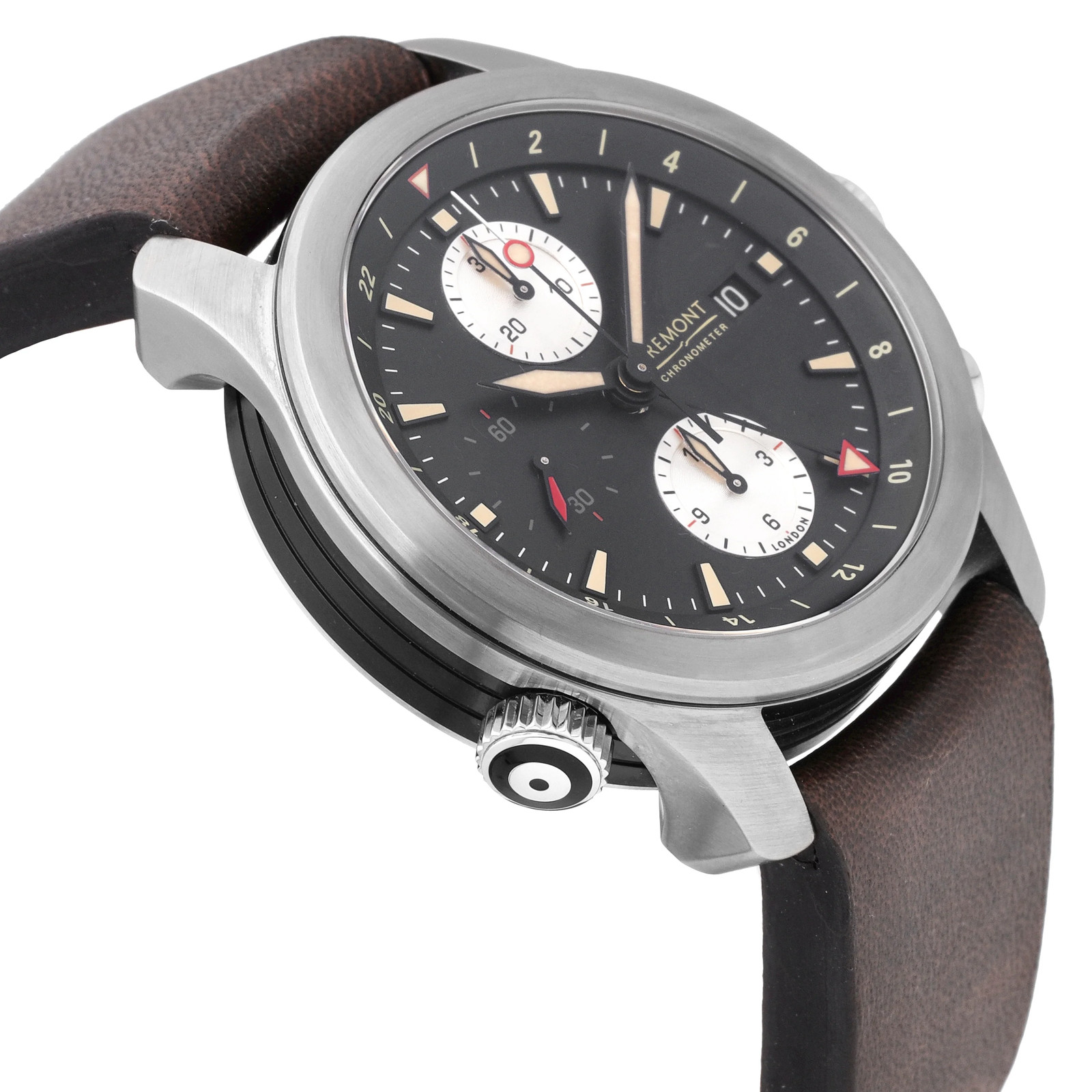Bremont ALT1 Zulu Time Black Dial 43mm Automatic Men’s Watch ALT1-ZT-51-R-S