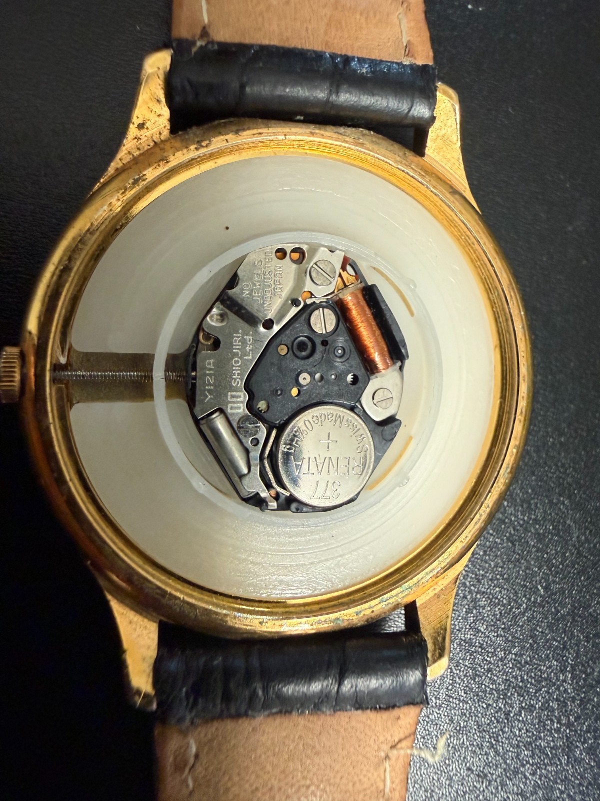 Vintage 1989 Fossil Batman Watch BA-6305 DC Comics RUNNING – New Strap