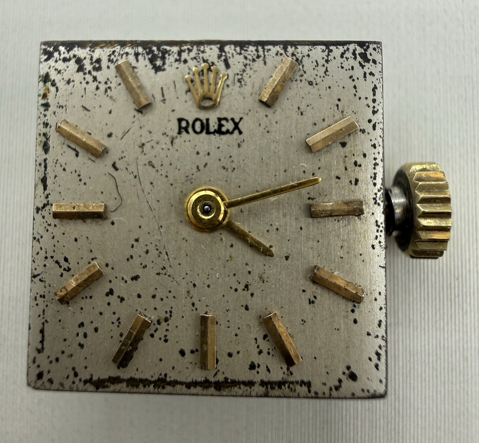ROLEX movement CAL 1401 Working – W/ Stick Indices Rolex Dial