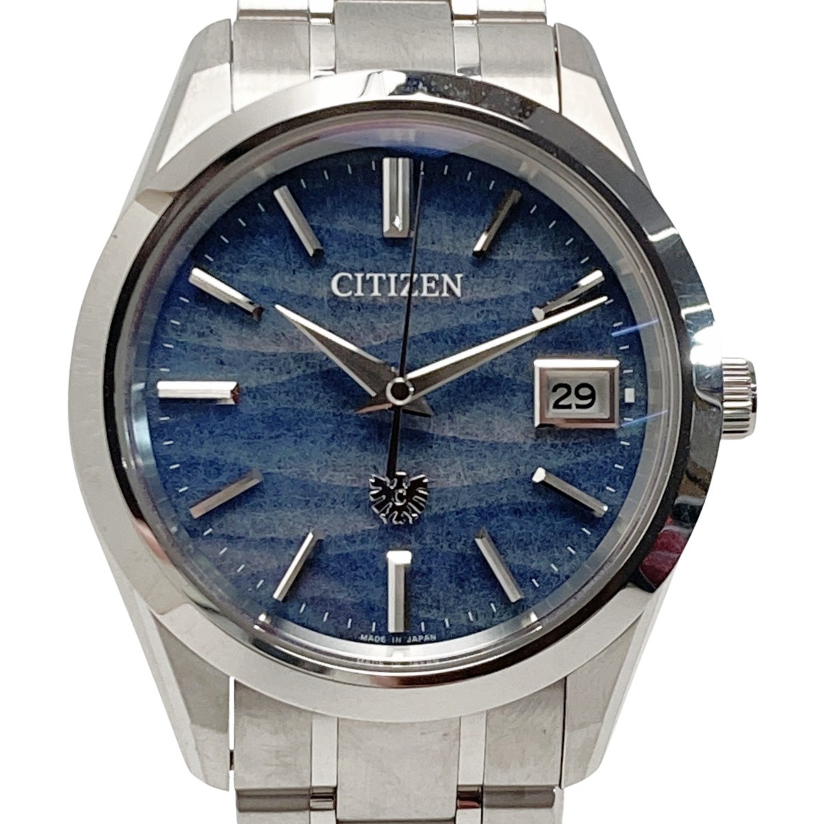 CITIZEN AQ4100-65H Gray Case Size 38mm Wrist Size 20cm Men’s Used Watch #6102