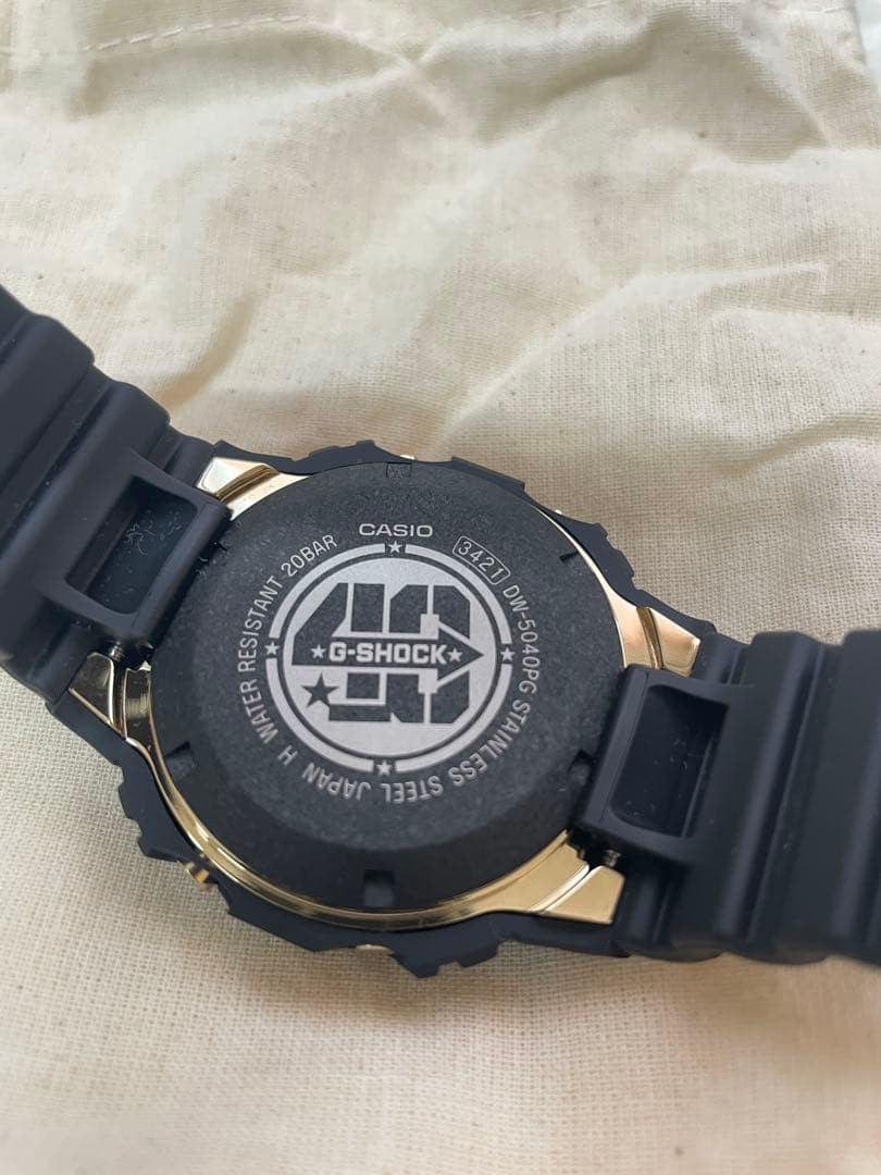CASIO G-SHOCK DW-5040PG-1JR 40 models Safe packing!