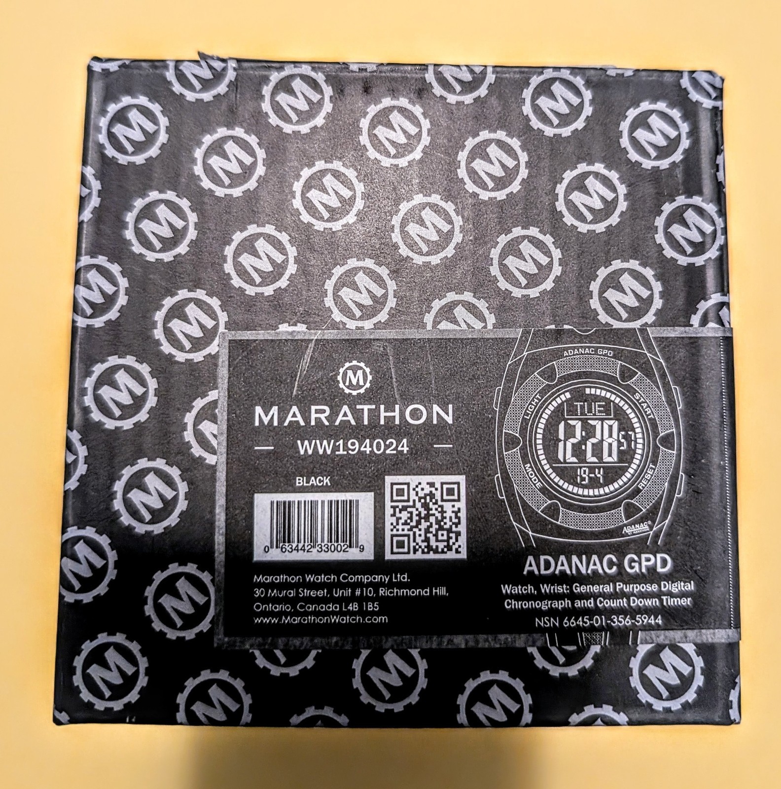 Marathon General Purpose Digital Chronograph and Count Down Timer Unisex Watch