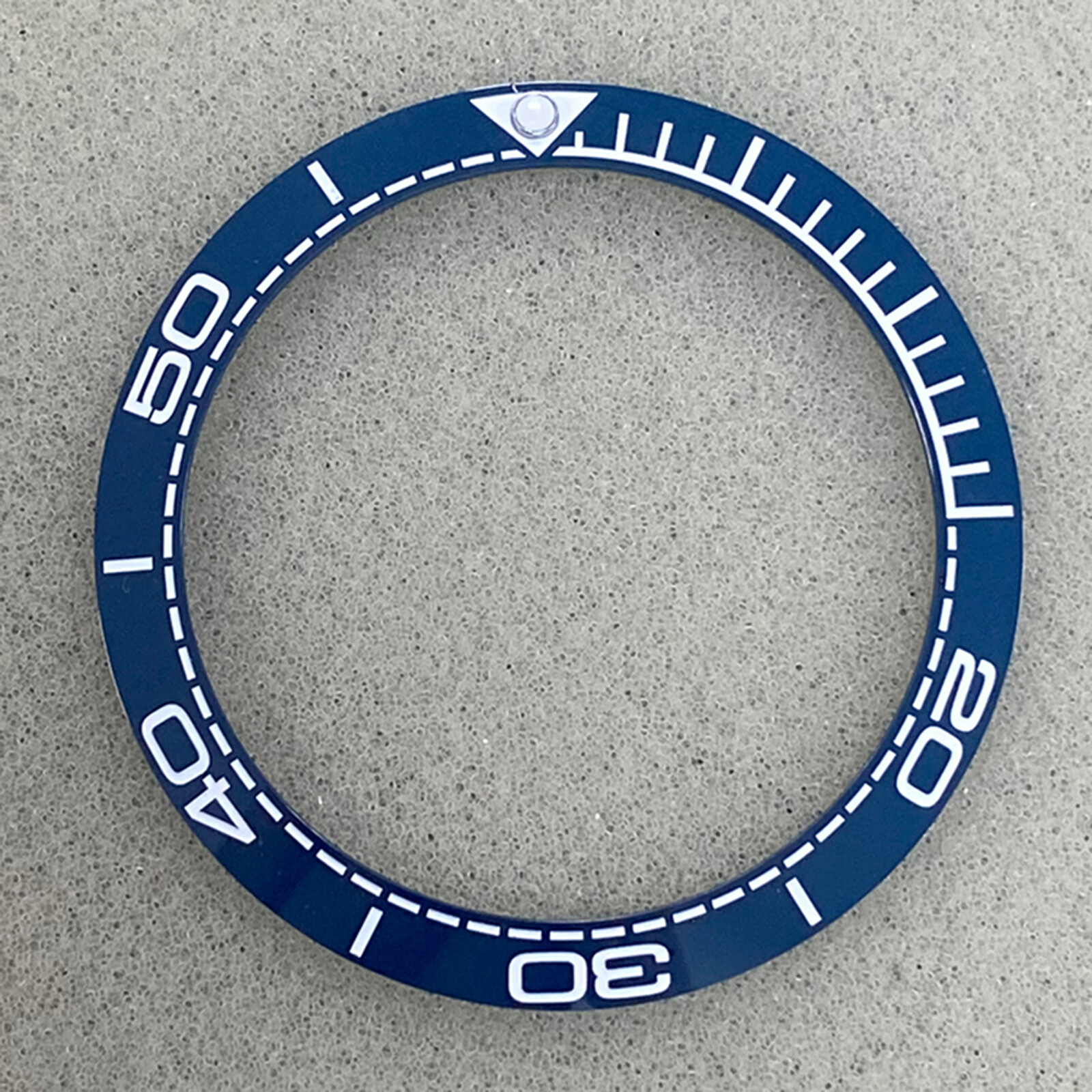 38MM*30.5mm Ceramic Bezel Sloped Watch Bezel Insert for 40mm SUB Watch Case