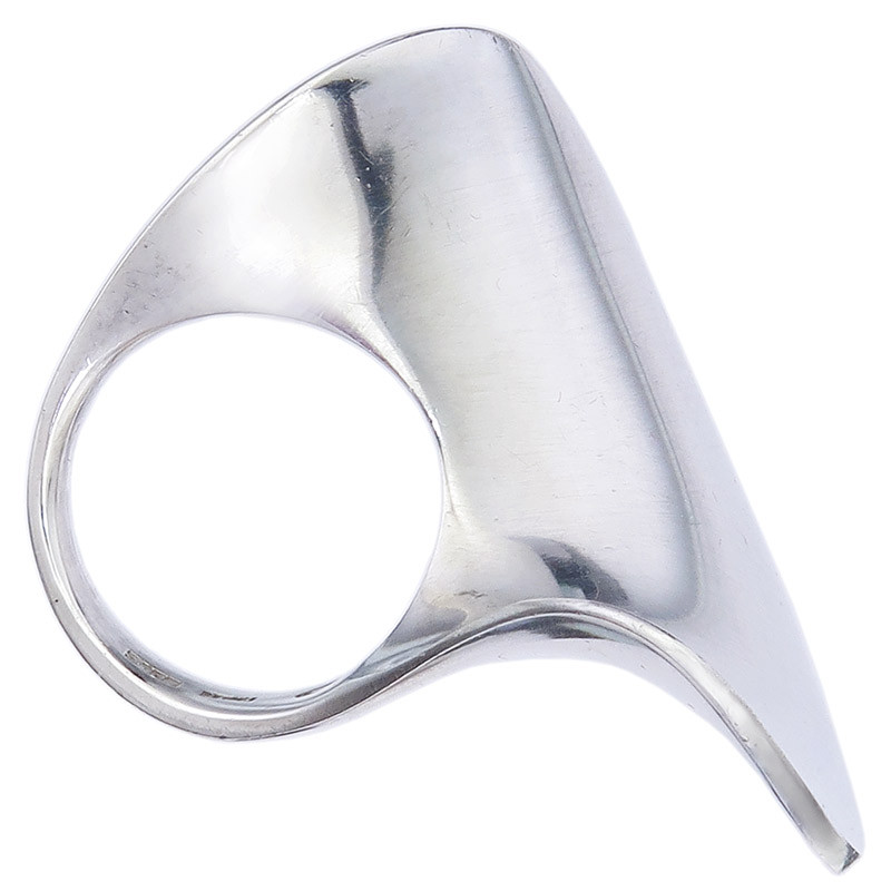 Georg Jensen Ring Sterling Silver Box Papers