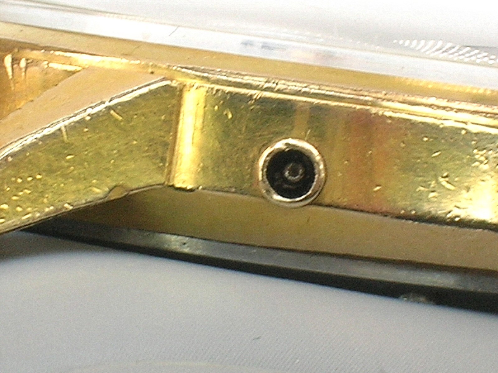 WAKMANN JUMBO TRIPLE DATE CHRONO VALJOUX 730-WORKING-SMALL PUSHER HEAD MISSING