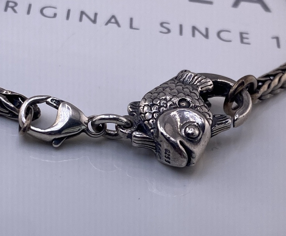 Trollbeads Sterling Silver 10102 Big Fish Lock