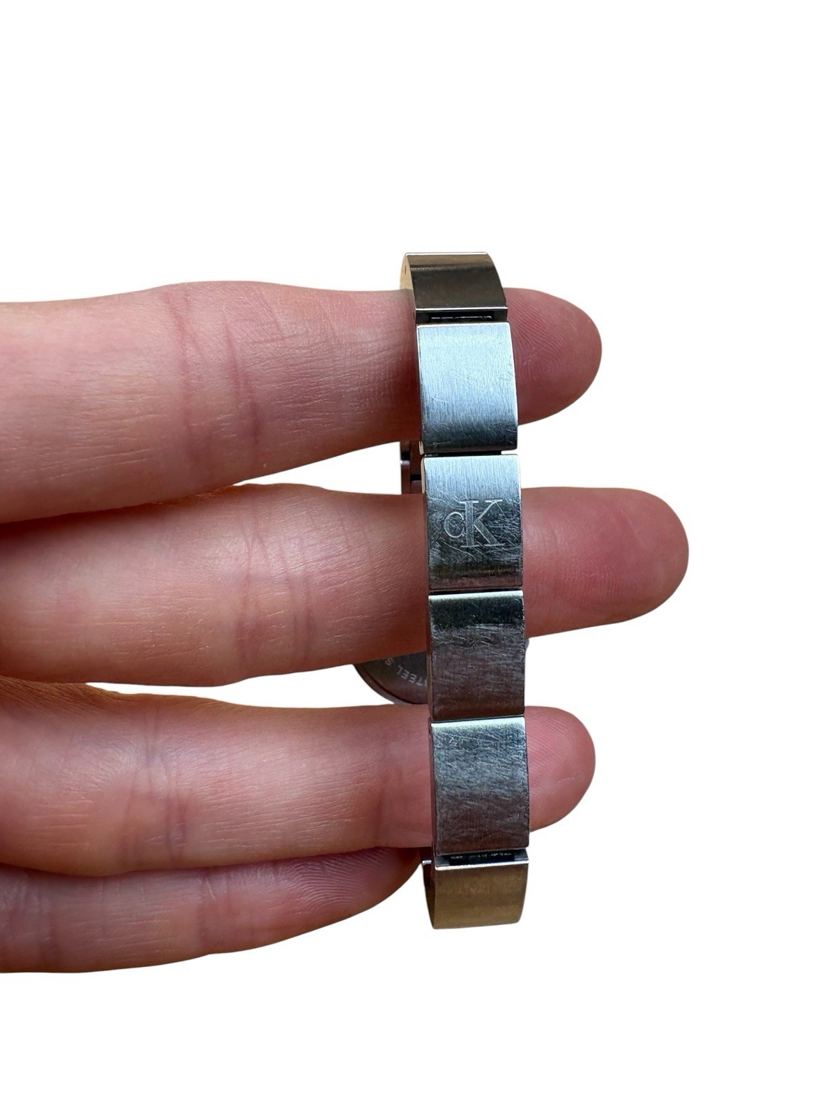Calvin Klein Women’s Bracelet Watch Stainless Steel K6121 Swiss Made NOT TESTED
