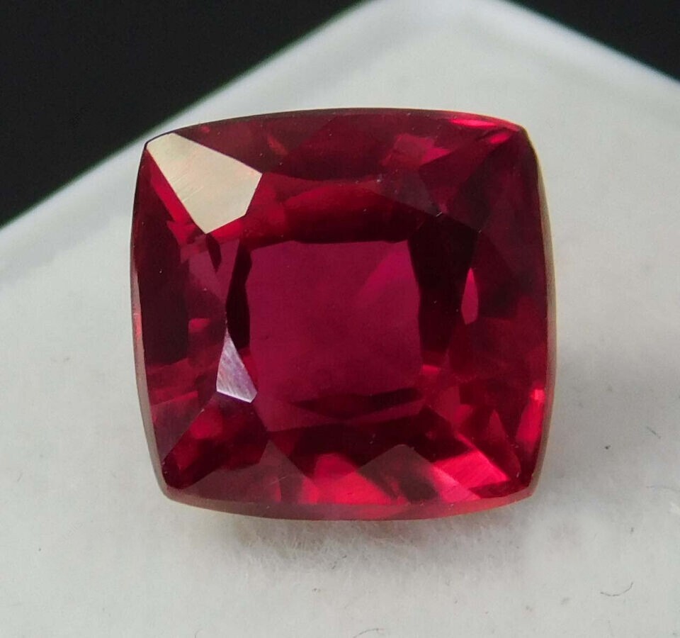 Red Ruby Unheated Natural BURMA Pigeon Blood Certified 10.90 Ct Loose Gemstone