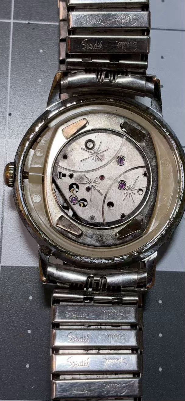 Vintage 1963 Timex 21 Jewels Manual Wind Sunburst Men’s Watch M72 Not Marlin