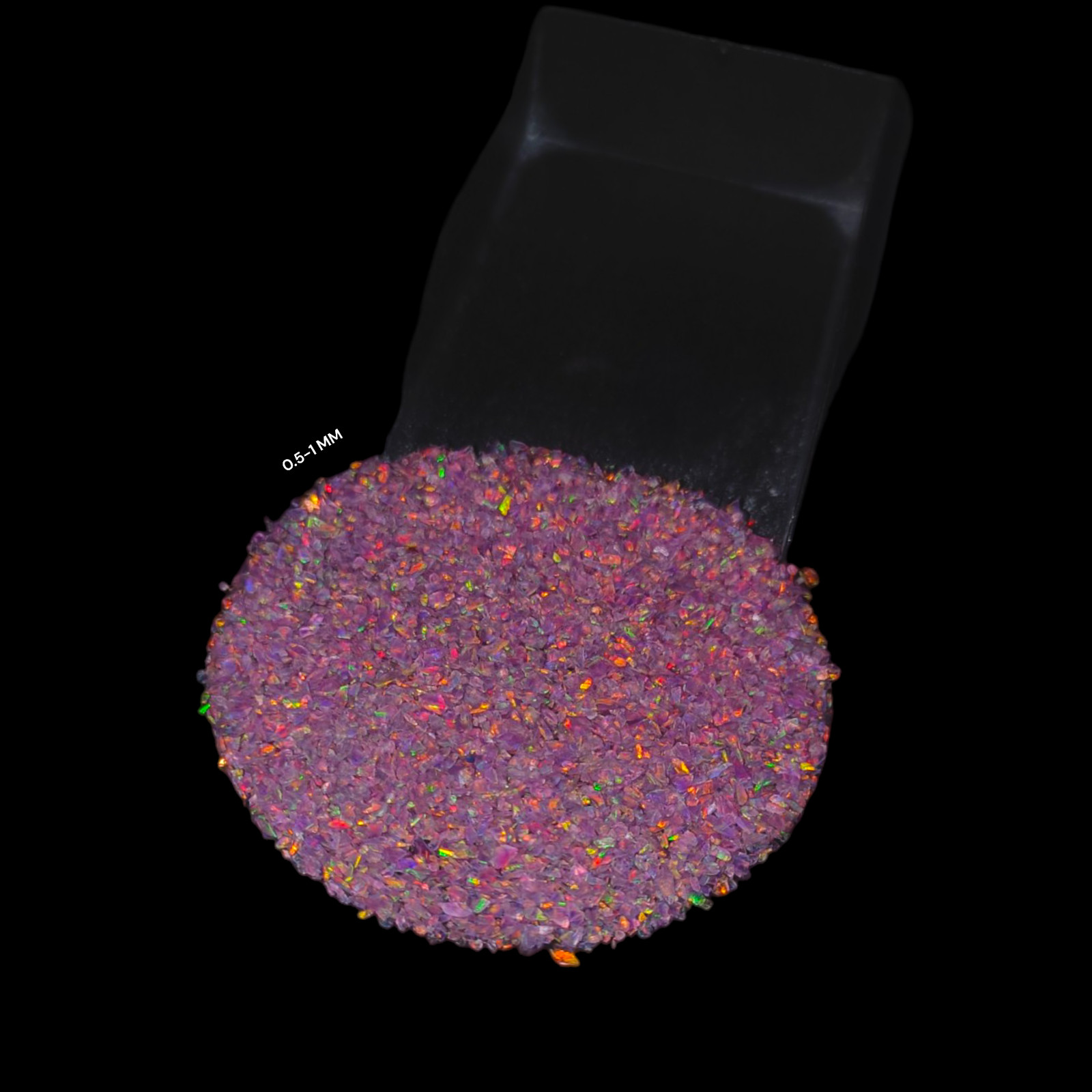 Crushed Pink Opal Coarse Gemstone Powder All Size Premium Inlay Material Opal