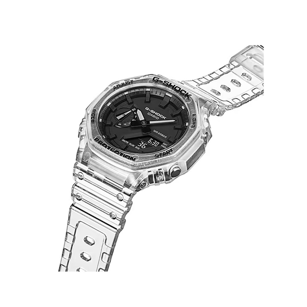Casio G- Shock ANALOG-DIGITAL Watch GA-2100 SERIES GA-2100SKE-7