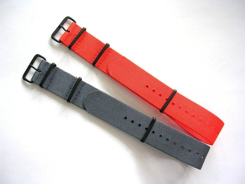 NATO G10 PVD nylon Military Army Diver watchband RAF strap Bond stitch IW SUISSE