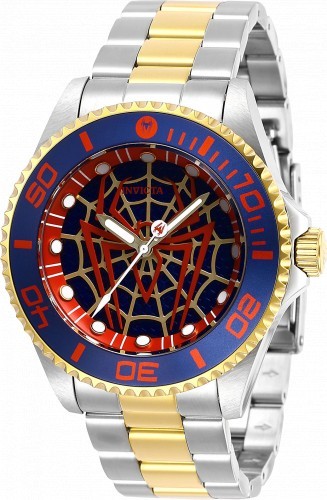 NEW INVICTA WATCH MARVEL SPIDERMAN 29684 44MM PC21J QUARTZ NO BOX