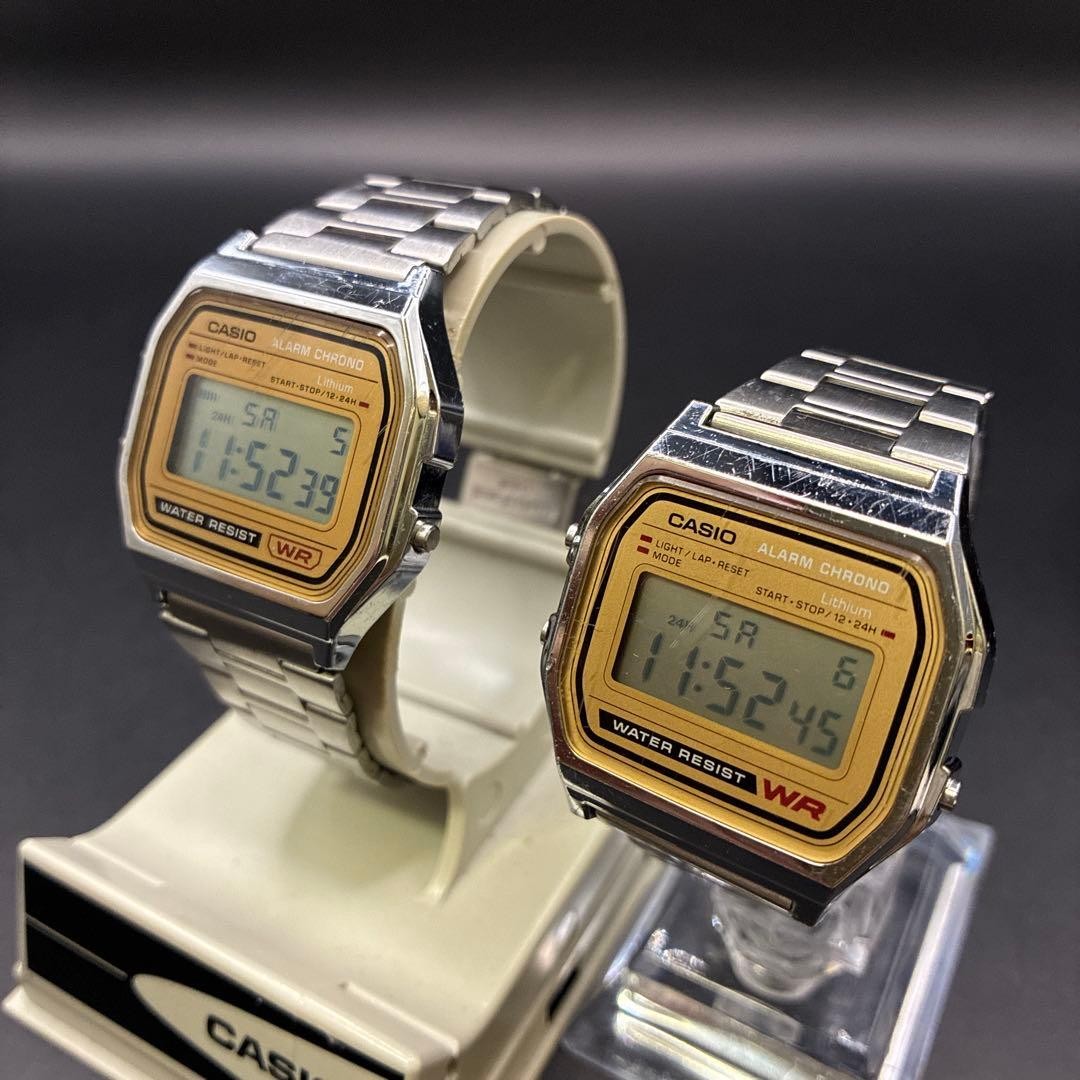 Buy It Now: CASIO Digital Watch A158WE (Set of 2)