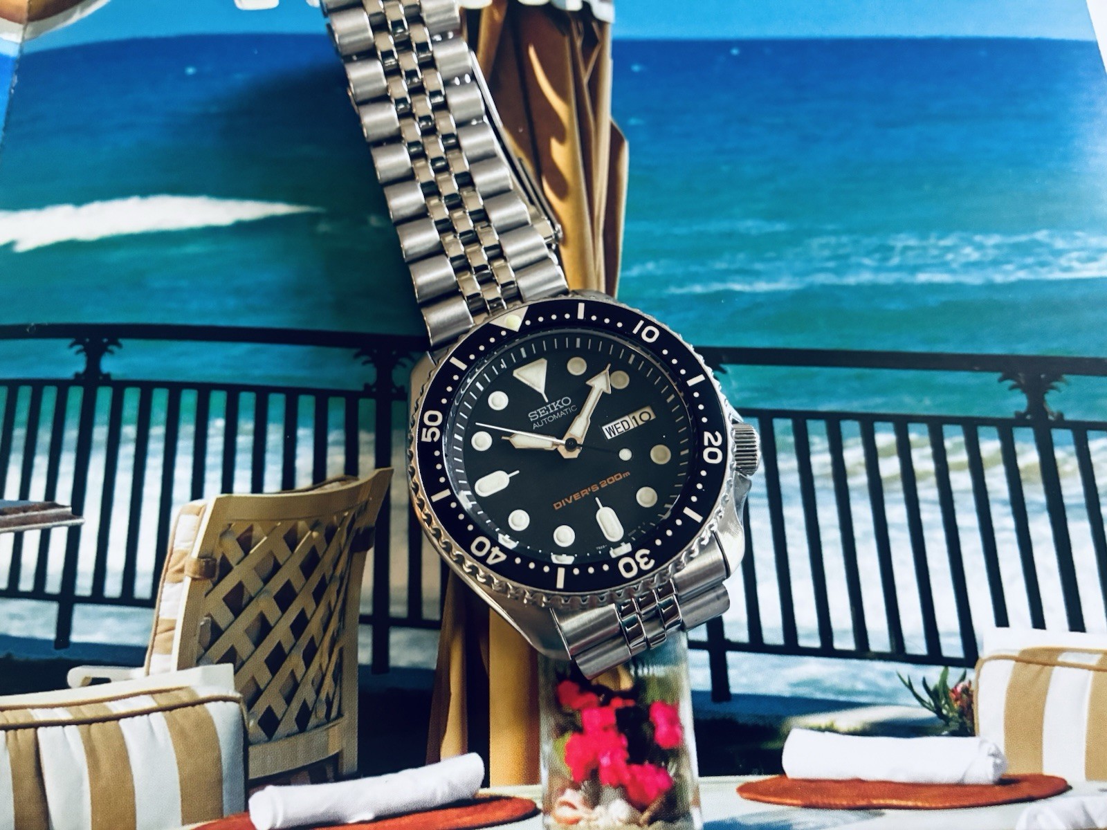 2007 SEIKO 21J 7S26 0020 SKX007 AUTO 200m MENS ORIG DIVER’S WATCH, ..EXL COND