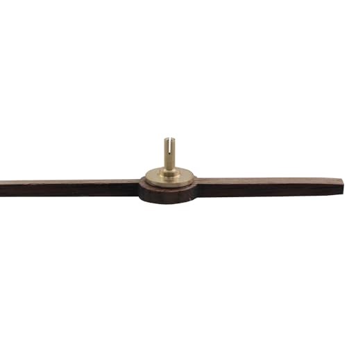 Replacement Clock Hands Walnut 12 Inch Hour Minute Second Hand for DIY Wooden