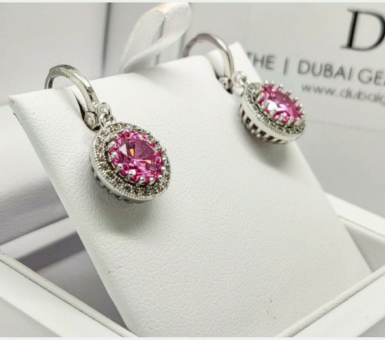 Created Diamond Round Cut Droplet Earrings Including Gift Box BUY 1 GET 1 FREE