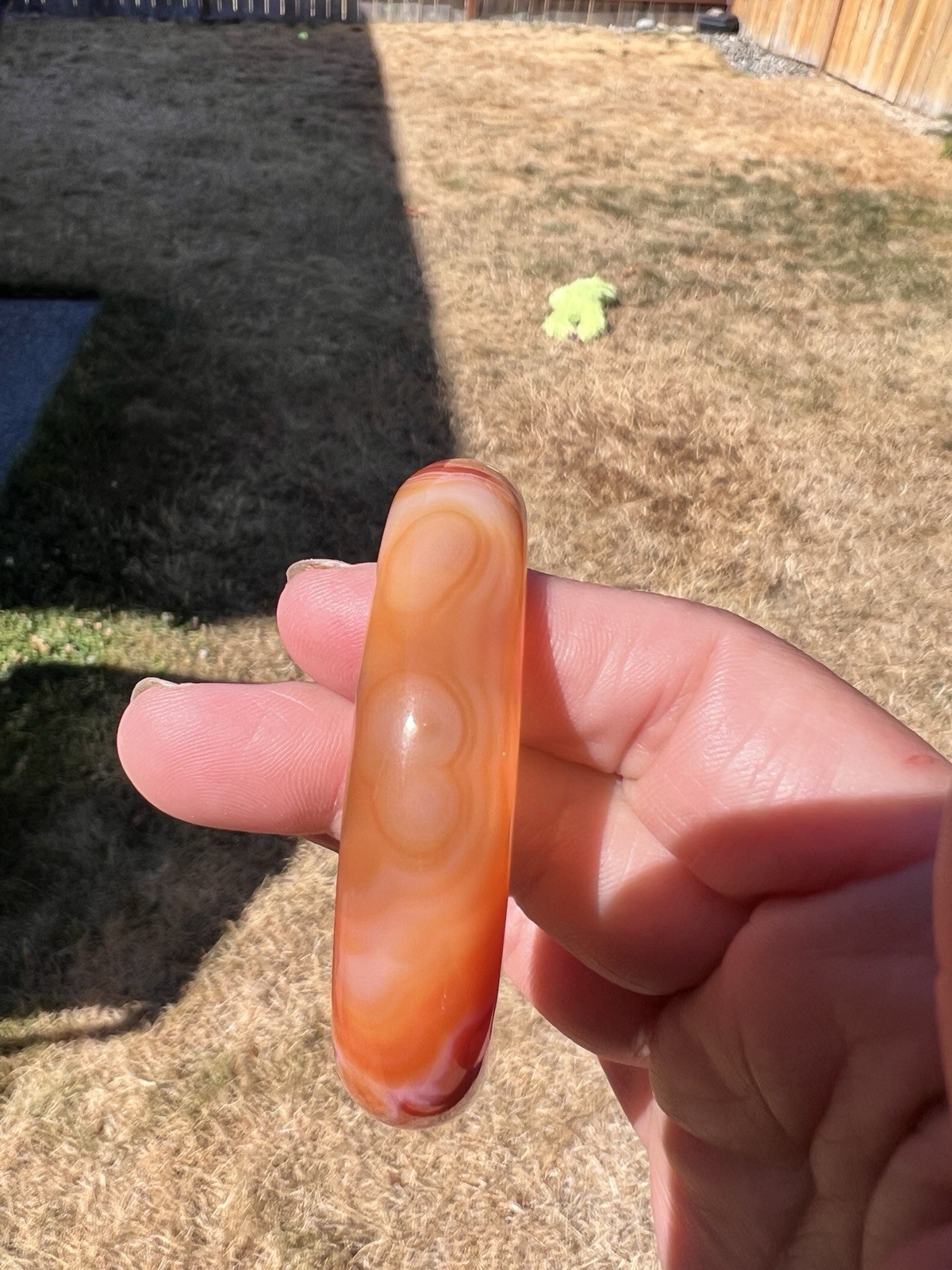 Carnelian Bangle – Inner Diameter 56mm – See pics for more details