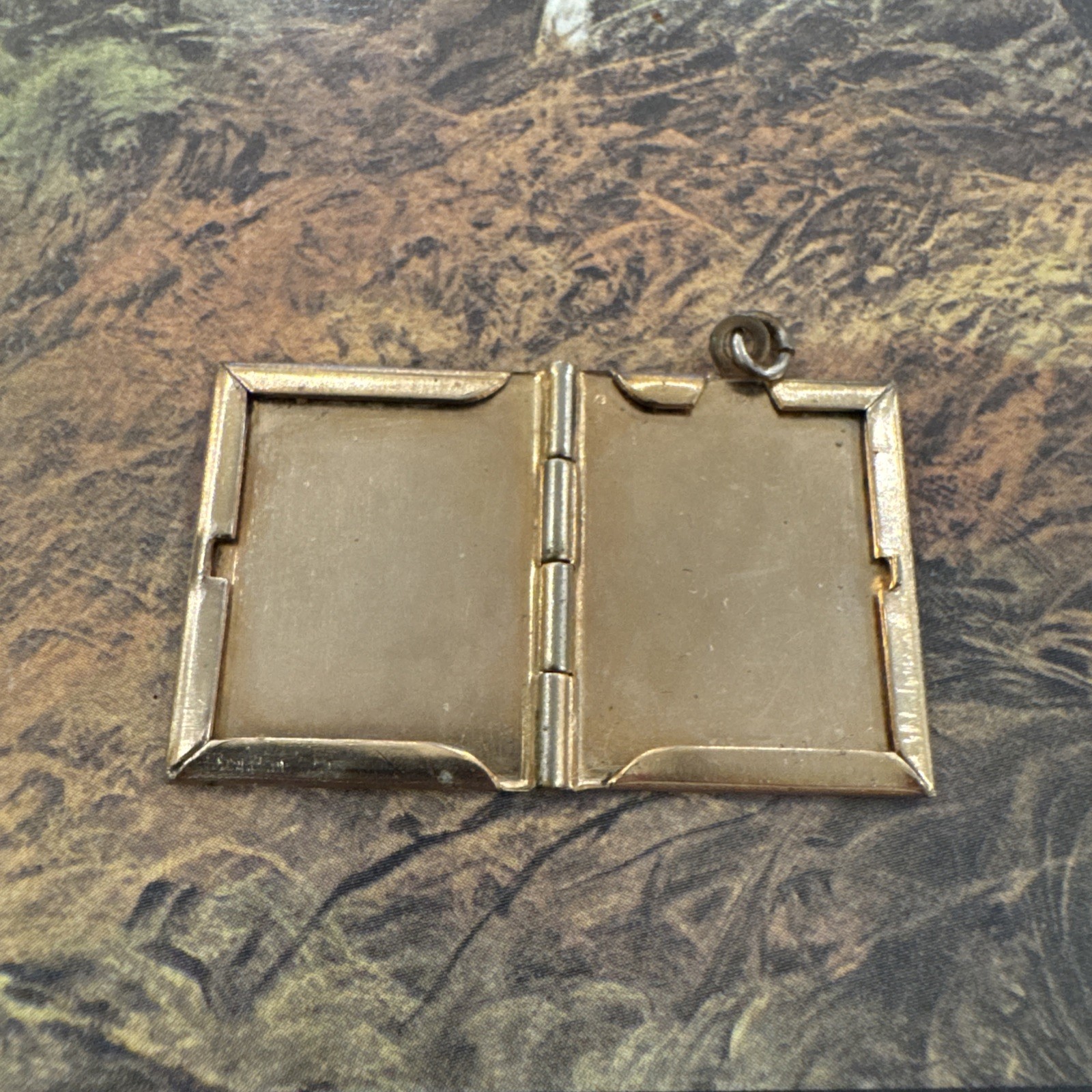 Vintage Locket Pendant Book “This Is Your Life” Silver Tone, Functioning