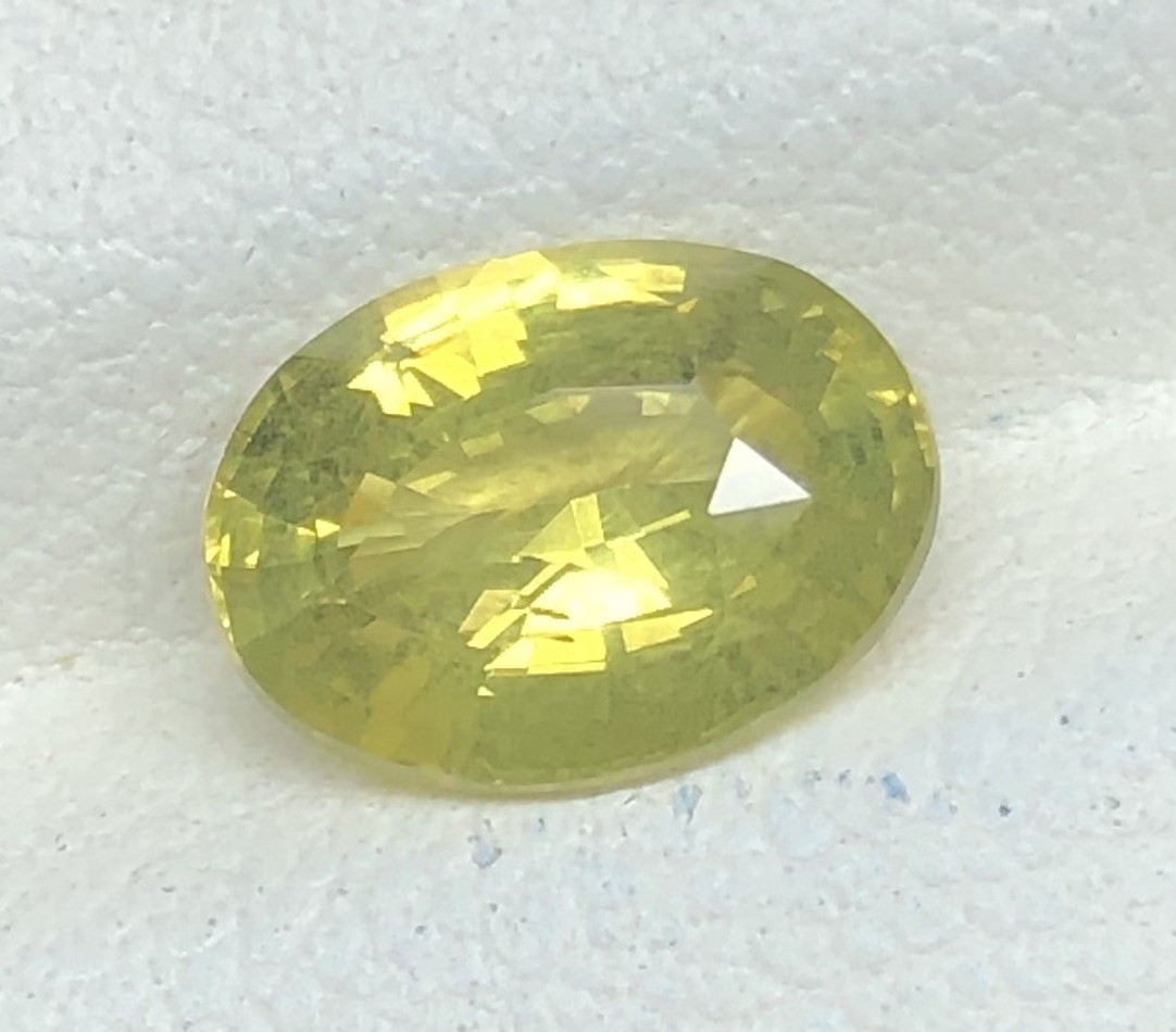 Wonderful Lemon Yellow Chrysoberyl 1.74 Ct loose gemstones