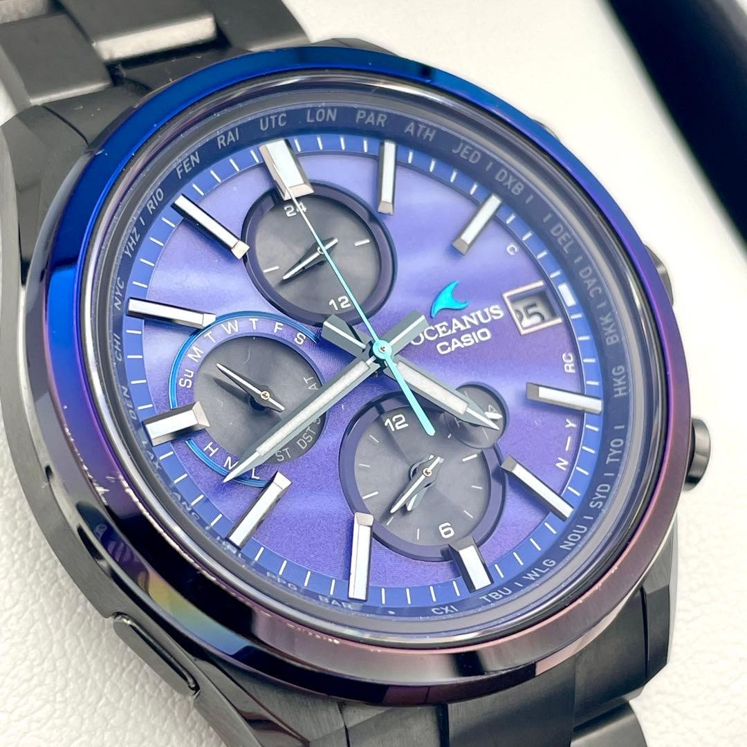 [Super Rare] CASIO OCEANUS Watch Radio Solar OCW-T4000AWB-2AJF with Box and
