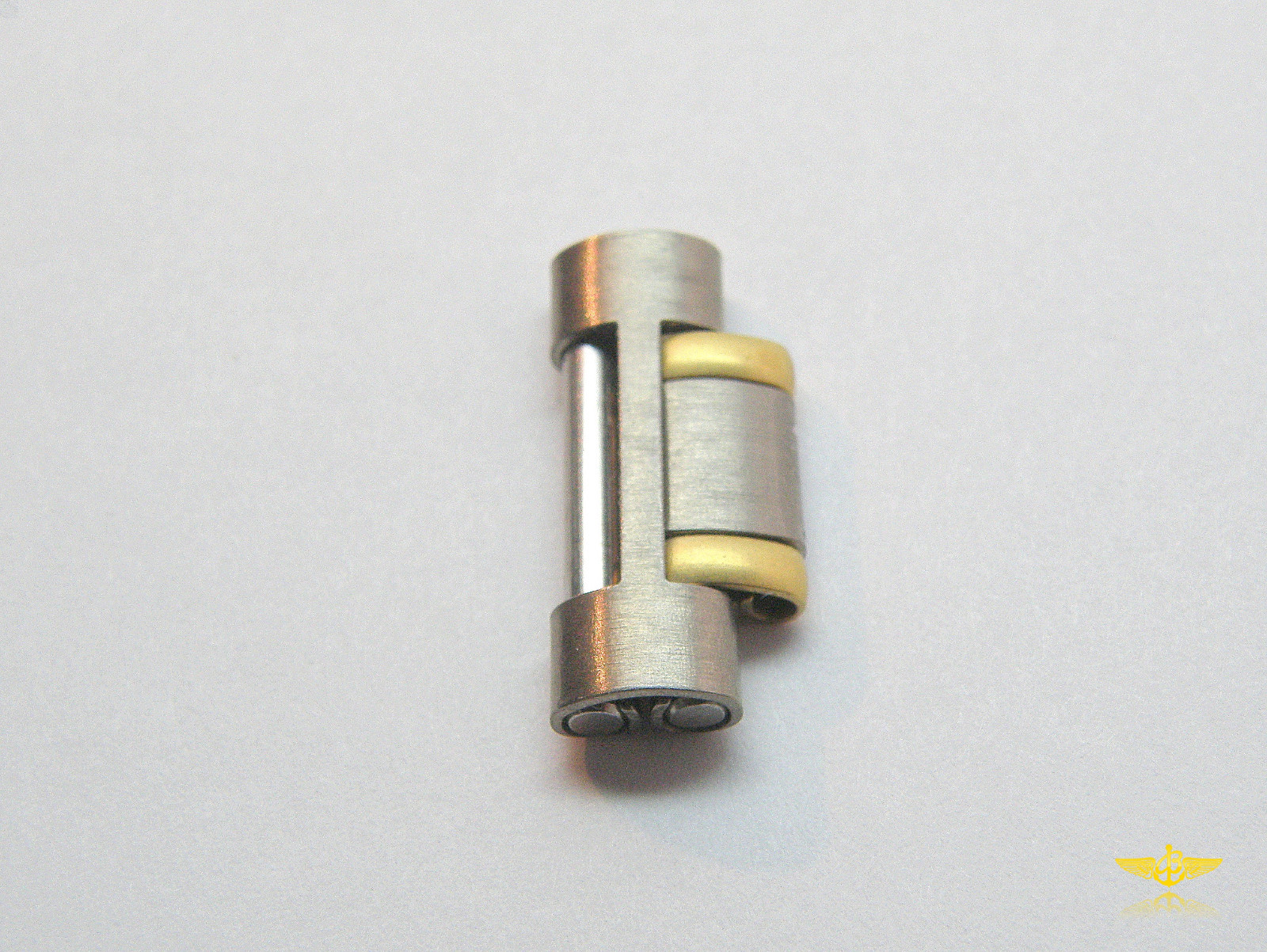 ☆BREITLING 18MM WIDTH 18K GOLD & TITANIUM SIZING LINK FOR «AEROSPACE» BRACELET☆
