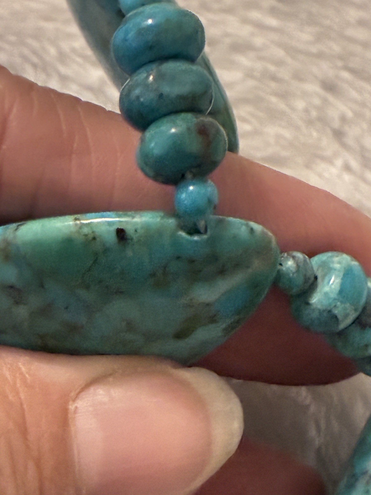 Jay King Mine Finds Sterling Silver Turquoise Beaded Statement Necklace 925