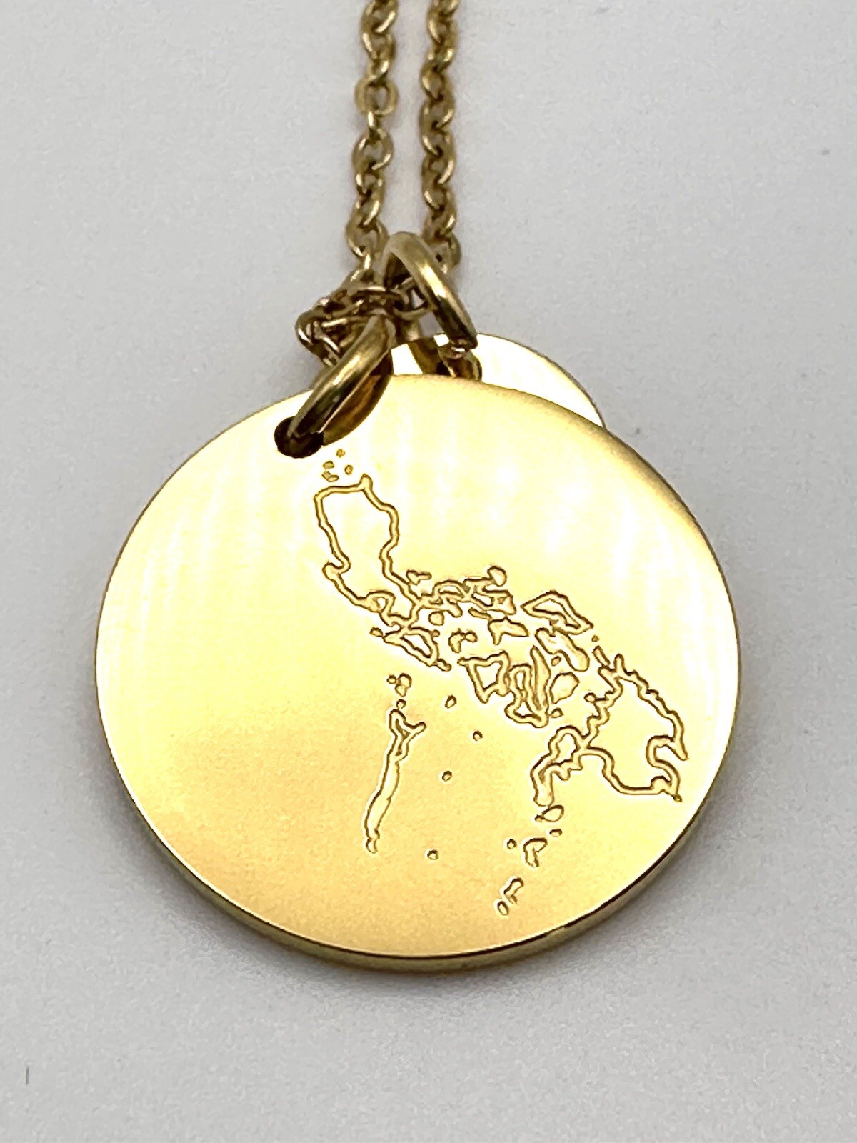 Philippines PHL Country Necklace Charm LDS Sister Missionary Mom Statesman Ties