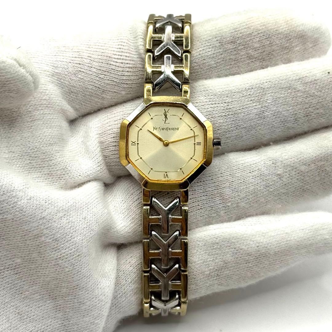 Working item Yves Saint Laurent Quartz New Battery Octagon