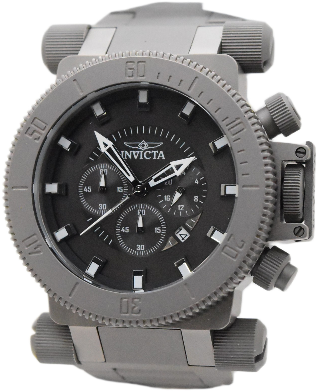 Invicta Coalition Forces Dominion Men’s 51mm Full Titanium Chrono Watch 48221